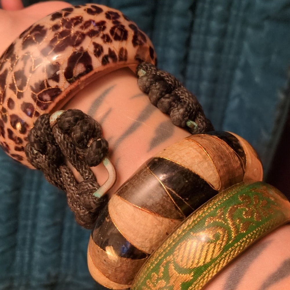 Bangles and Chunky Bracelet